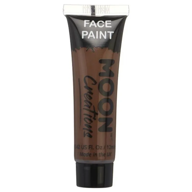 Moon Creations Fcae & Body Paint, Brown