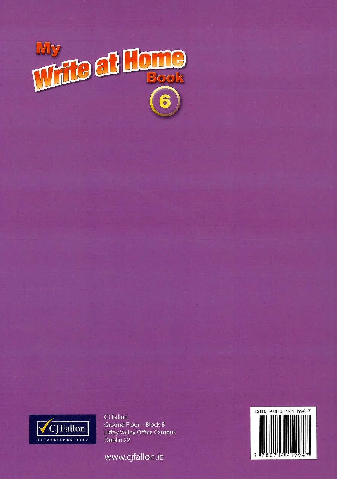My Write at Home - Book 6