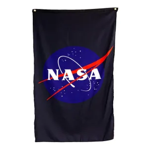 NASA Meatball Logo Flag Banner