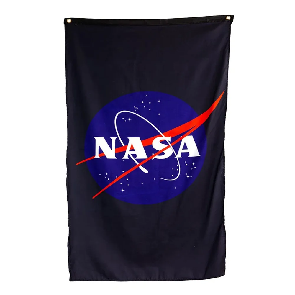 NASA Meatball Logo Flag Banner