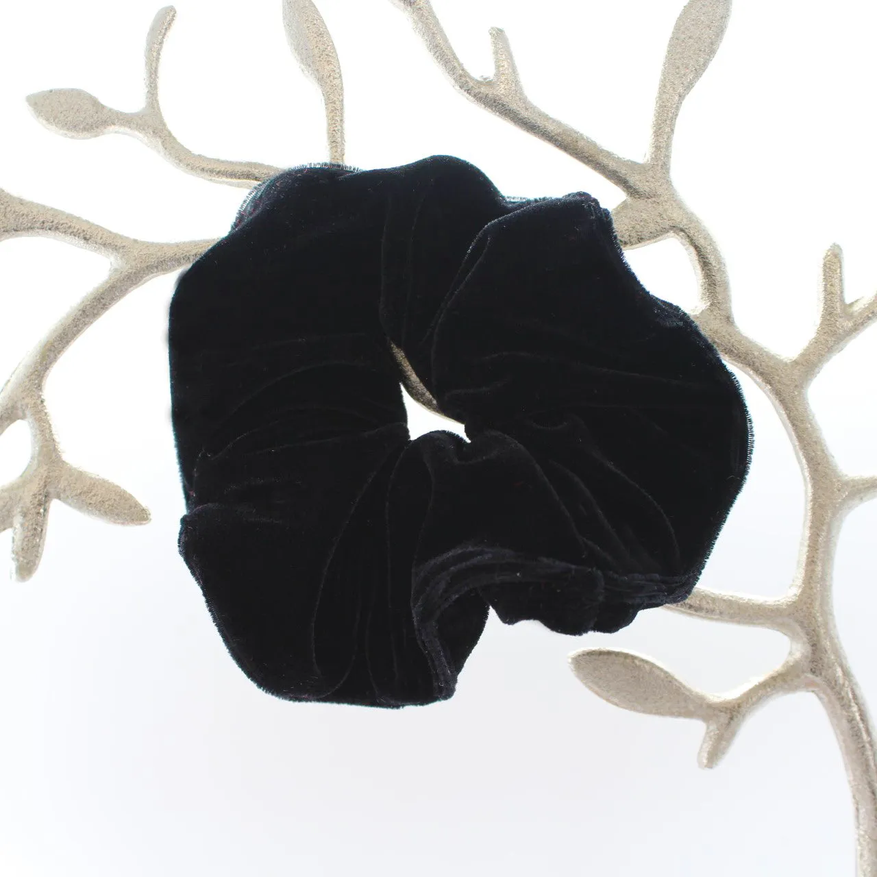 Navy Blue Scrunchies