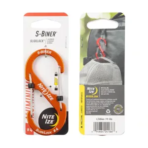 Nite Ize - S Biner Slidelock Aluminium 4 (Orange)
