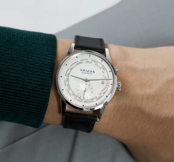 NOMOS Glashütte Zürich world time