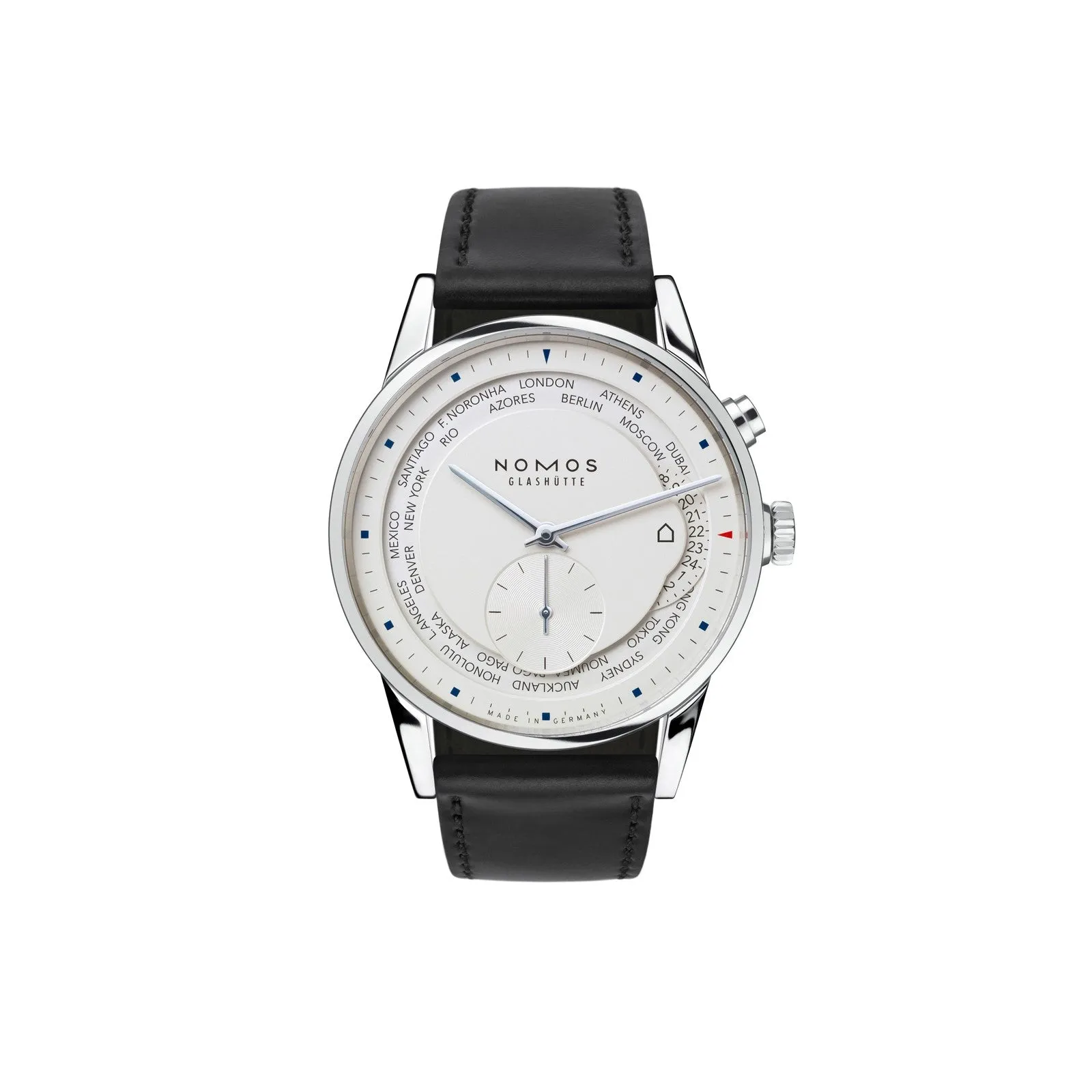 NOMOS Glashütte Zürich world time
