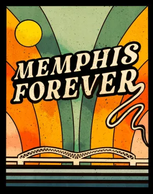 North Evergreen Creative Print 11"x14" Memphis Forever
