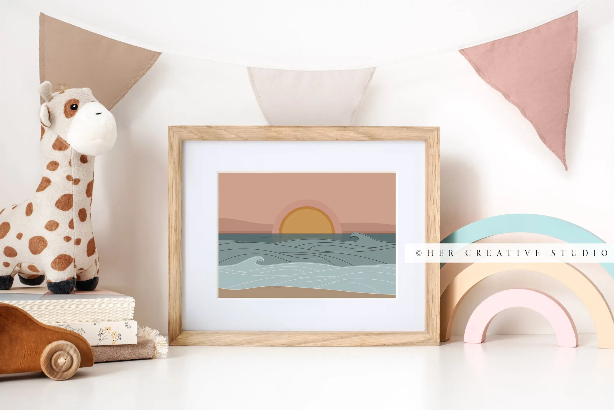 Nursery Picture frame Mockup 5x7 / 8x10