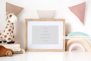 Nursery Picture frame Mockup 5x7 / 8x10