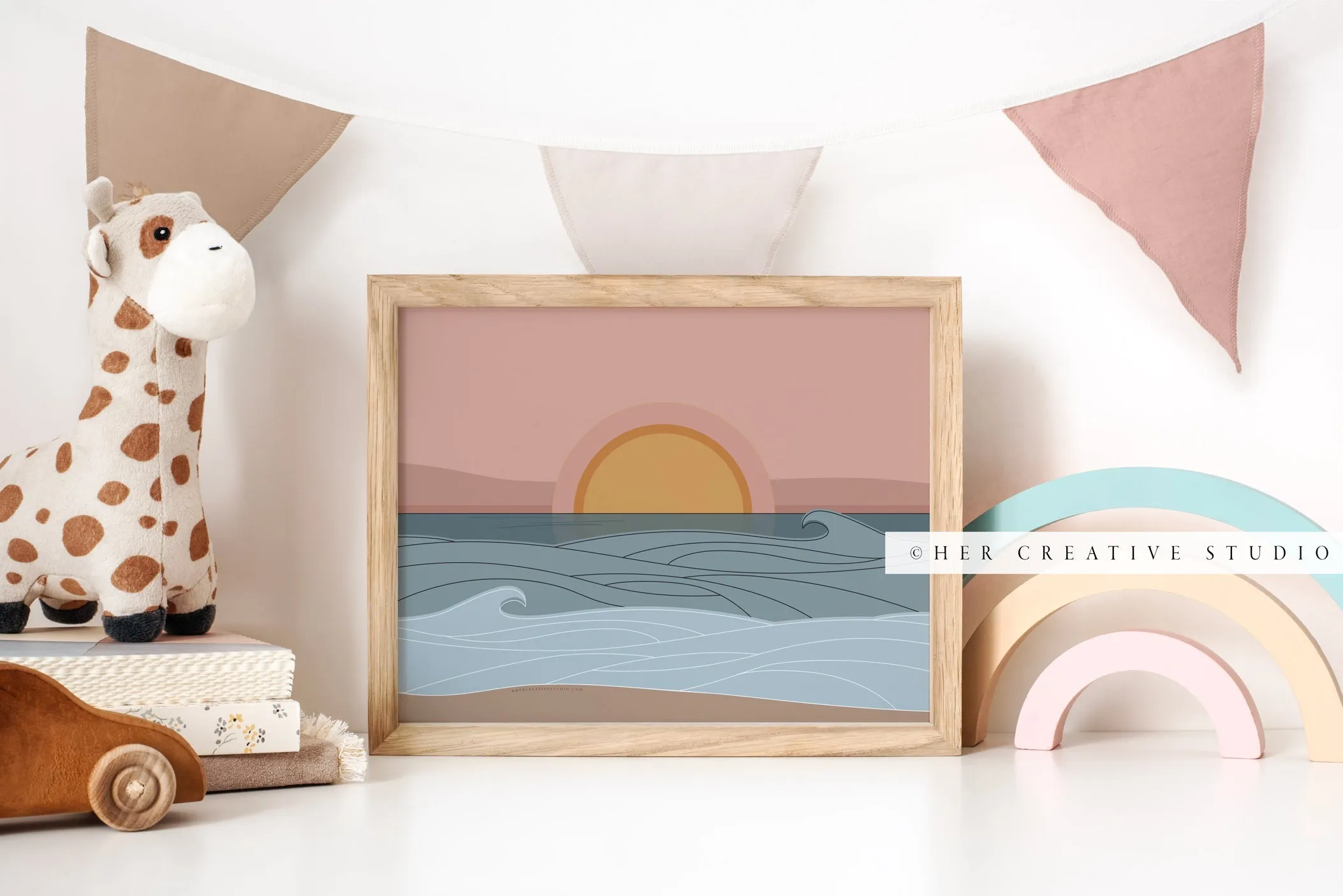 Nursery Picture frame Mockup 5x7 / 8x10