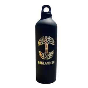 OAKLANDISH LOGO ALUMINUM WATER BOTTLE