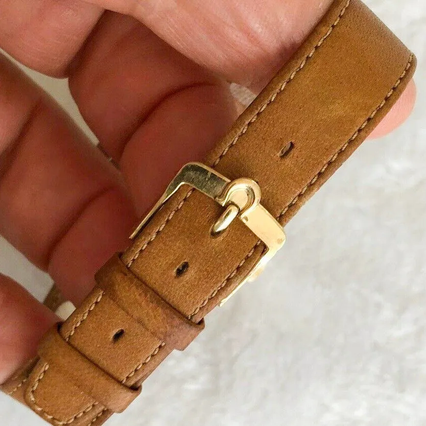 Omega 2810 3 Manual Cal. 283 Arabic Vintage c. 1955 Pink Gold Plated 35 mm