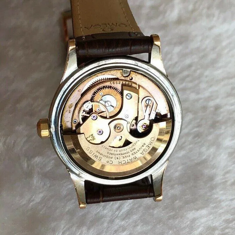 Omega Constellation Calendar 2943 Cal. 504 c. 1958 Rose Gold Capped 35 mm
