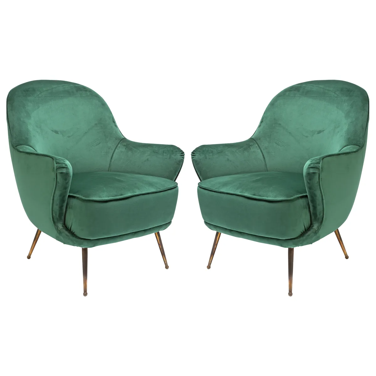 Pair of Italian Chairs 1960s
