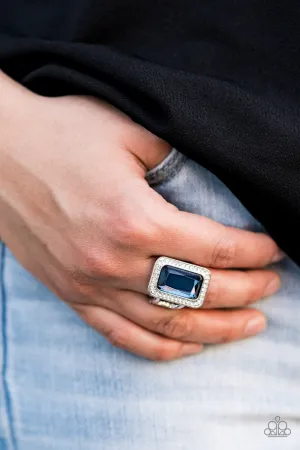 Paparazzi Crown Jewel Jubilee - Blue Ring