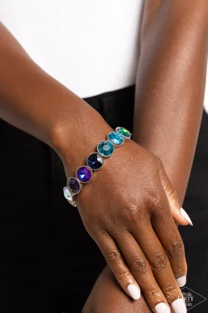 Paparazzi Number One Knockout - Multi Stretch Bracelet