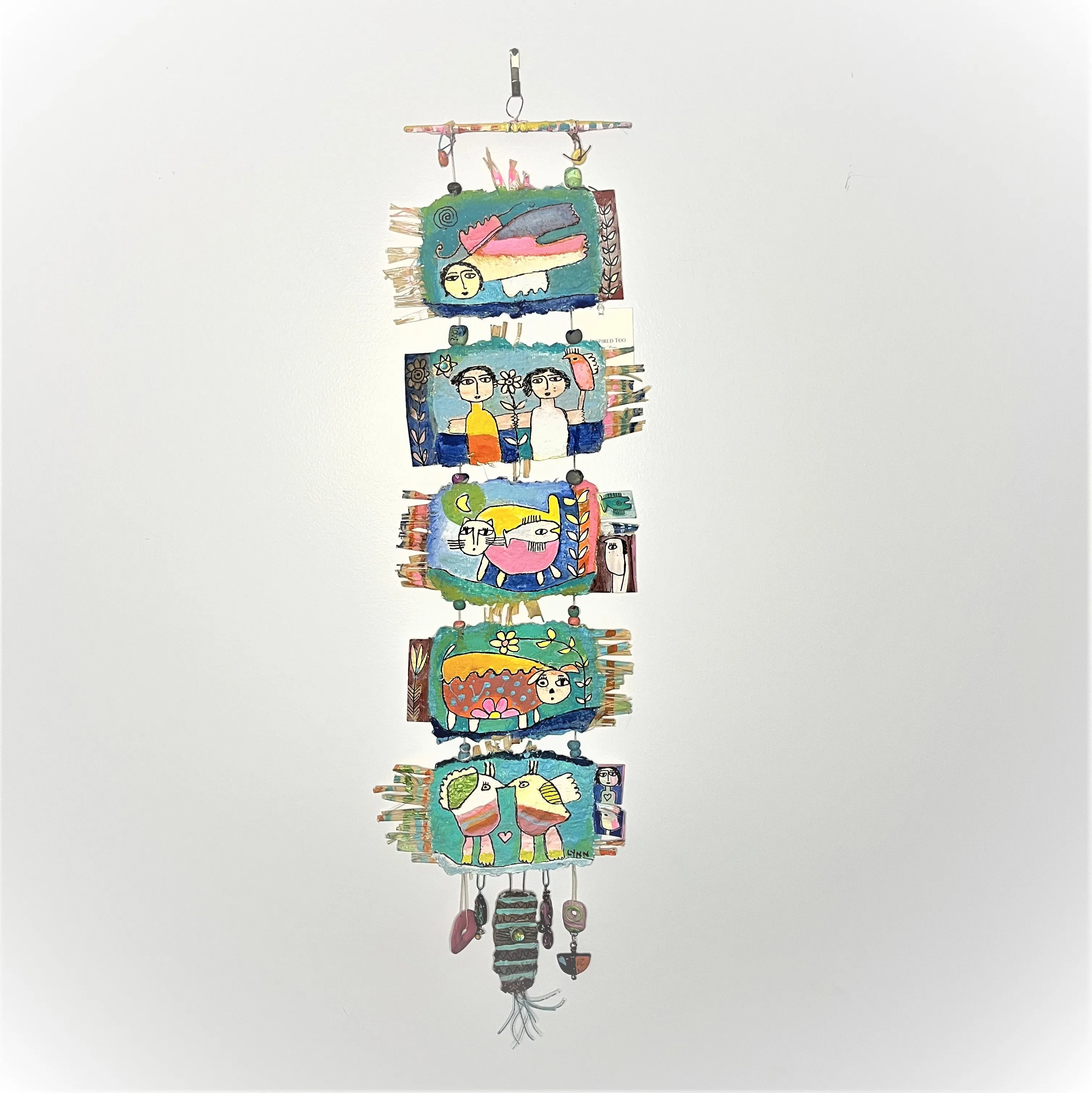 Paper Wall Art - Built on Love
