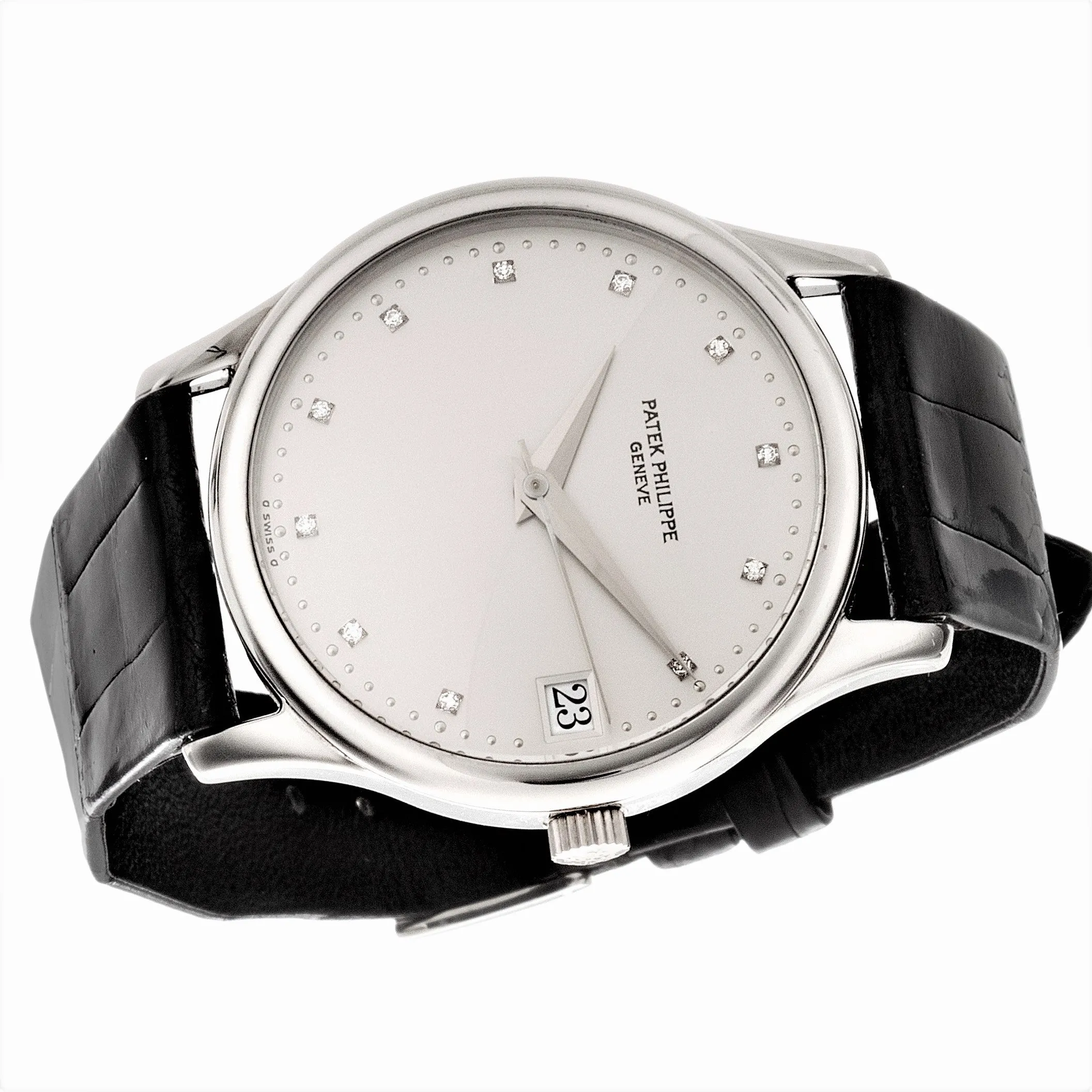 Patek Philippe 3998P Automatic Calatrava Watch circa 1991