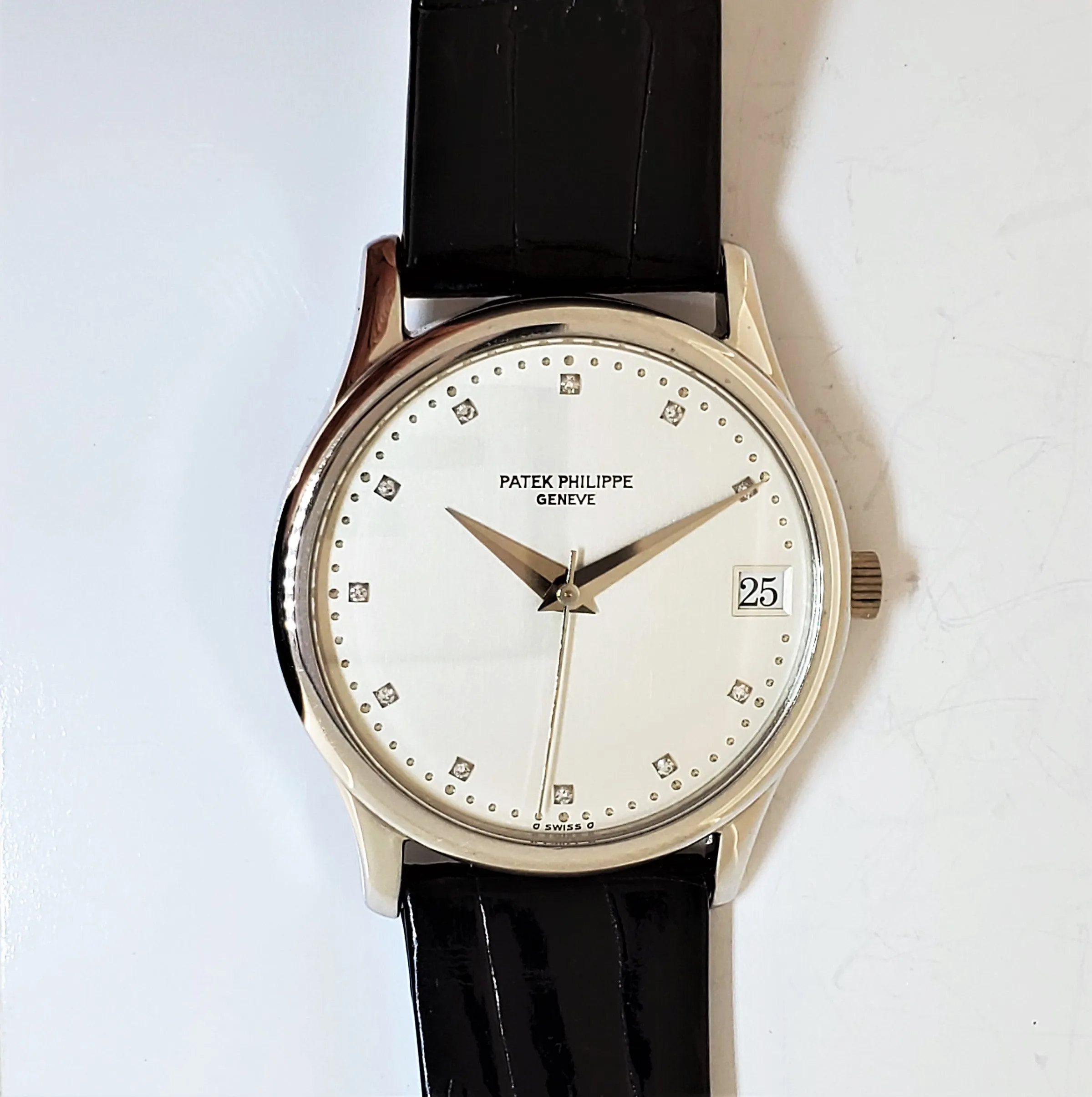 Patek Philippe 3998P Automatic Calatrava Watch circa 1991