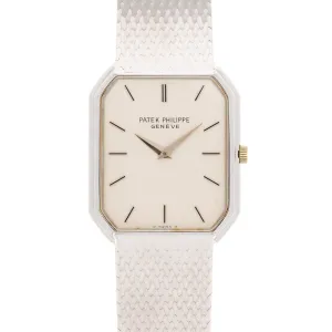 Patek Philippe White Gold Mechanical Watch