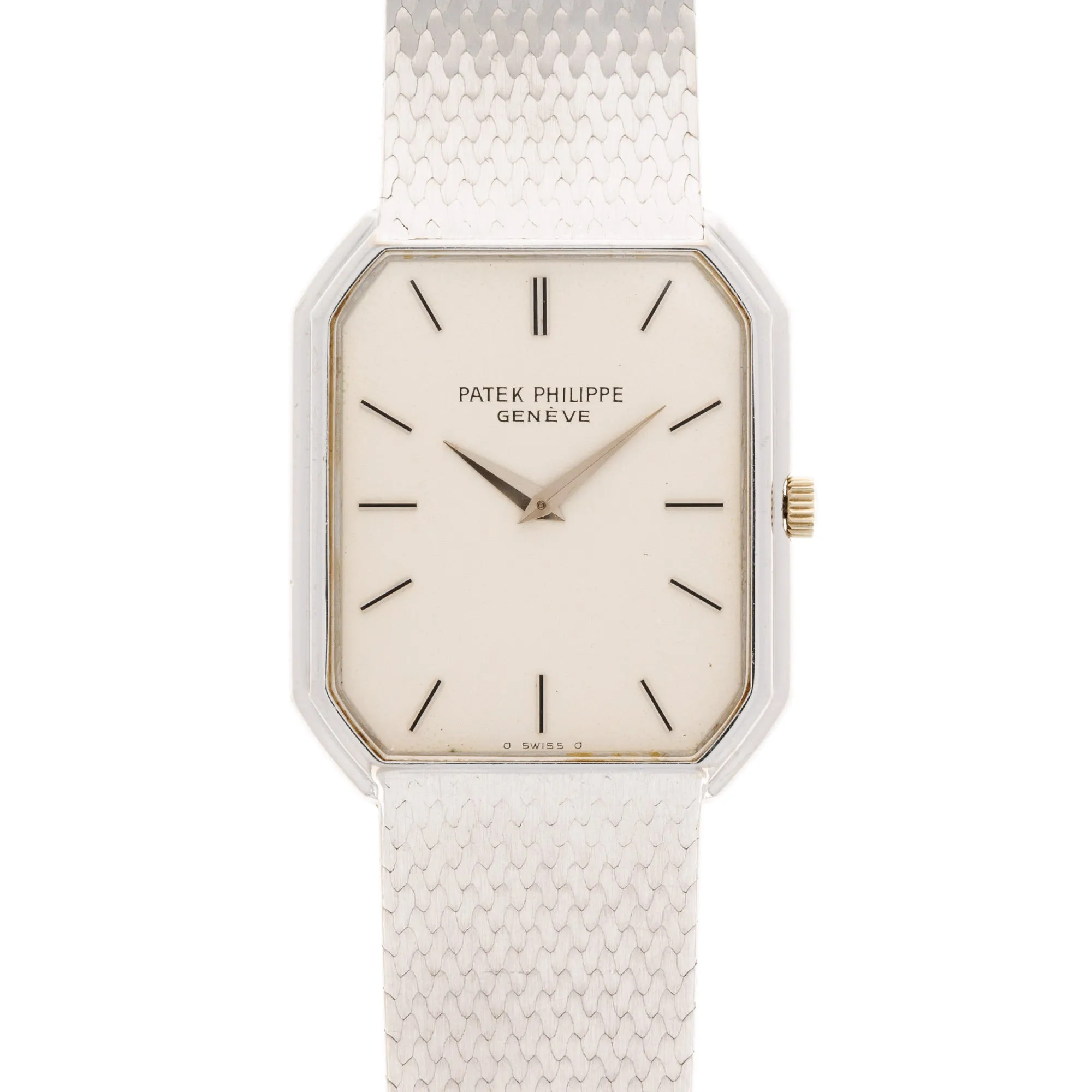 Patek Philippe White Gold Mechanical Watch