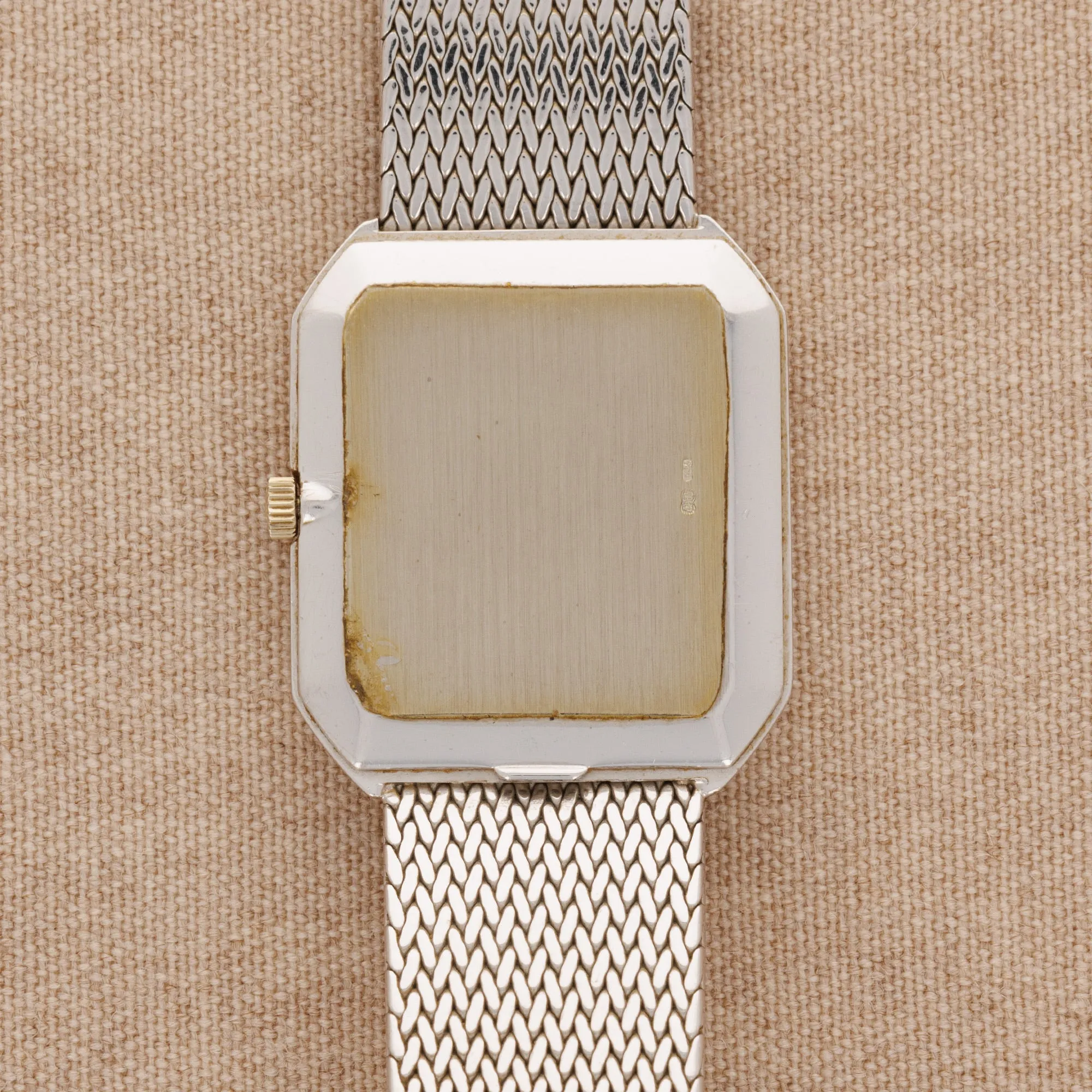 Patek Philippe White Gold Mechanical Watch