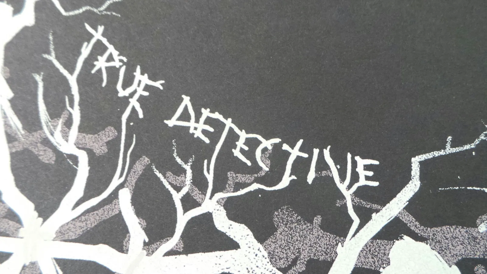 Phantom City Creative True Detective Screen Print  2014