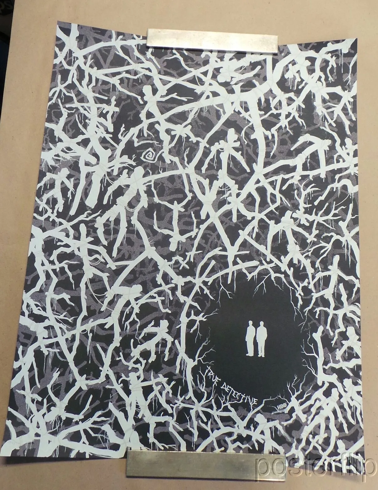 Phantom City Creative True Detective Screen Print  2014