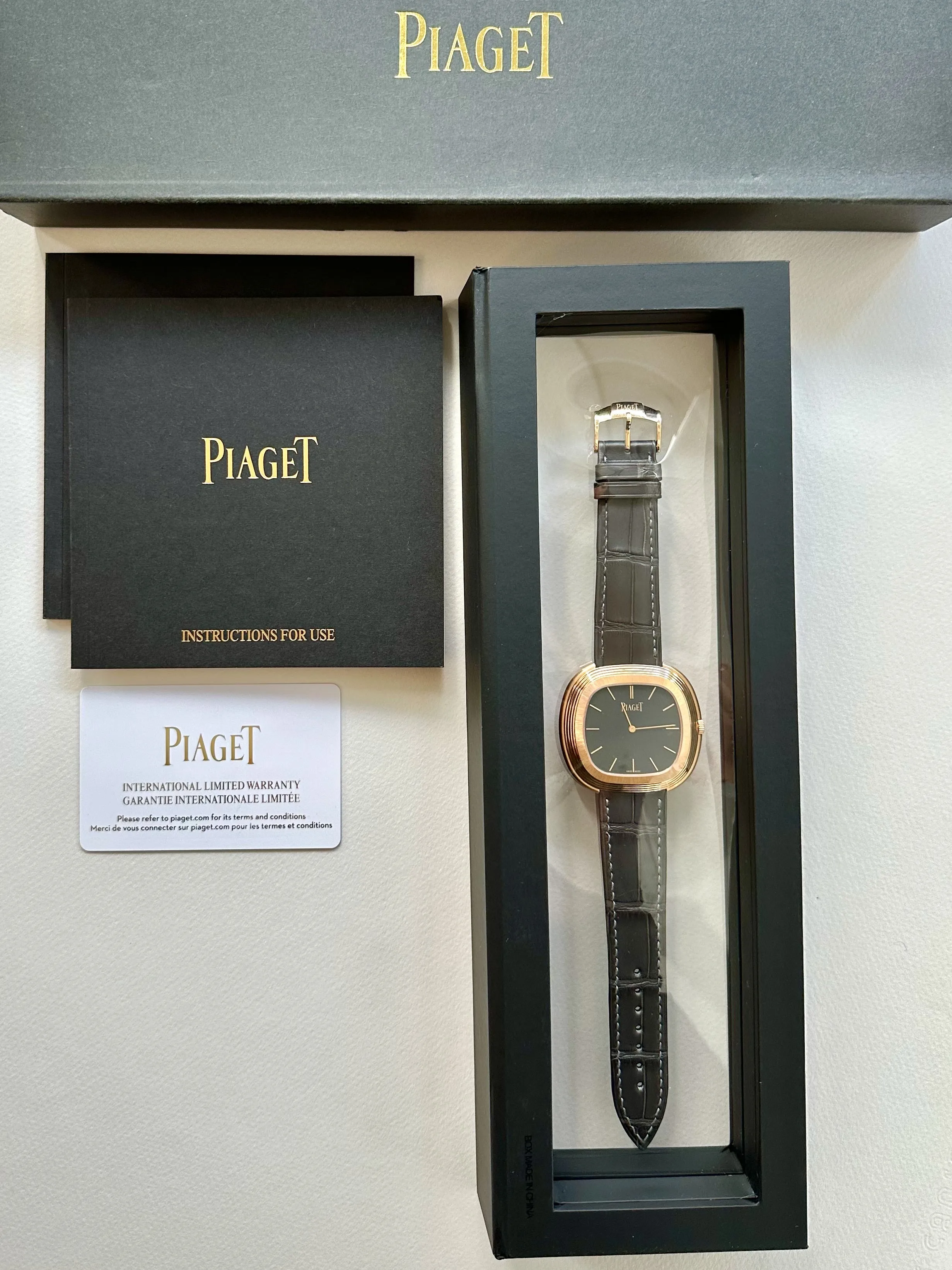 Piaget "Black Tie" Vintage Inspiration