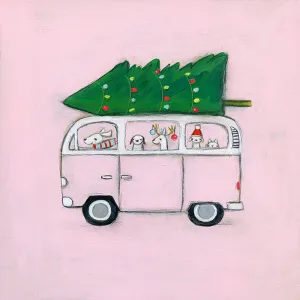 pink VW | print