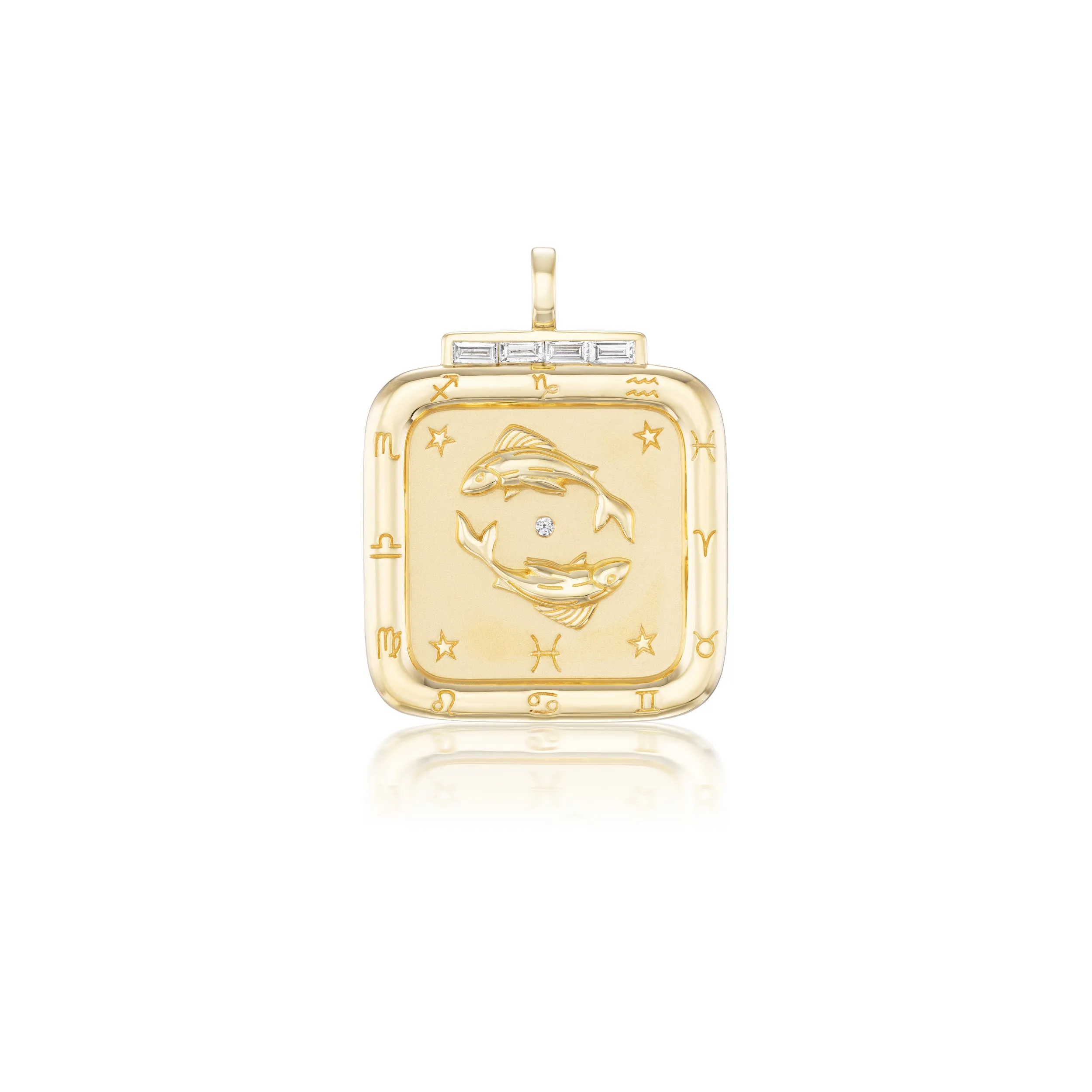 Pisces Zodiac Pendant
