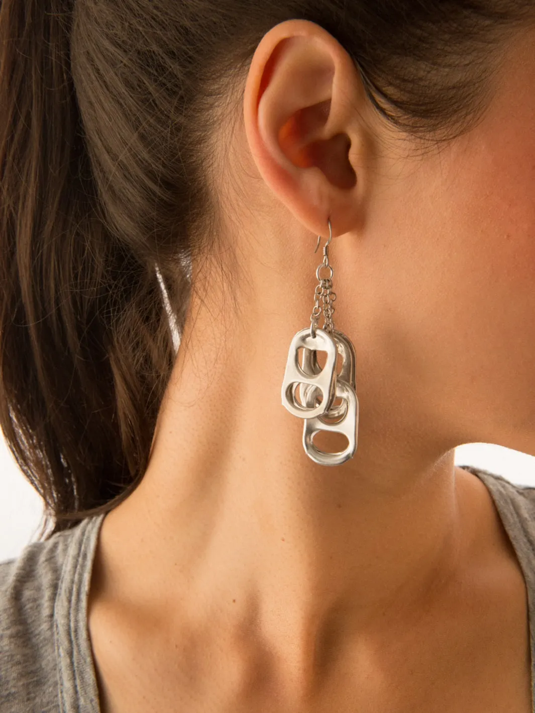 Pop Tab Earrings