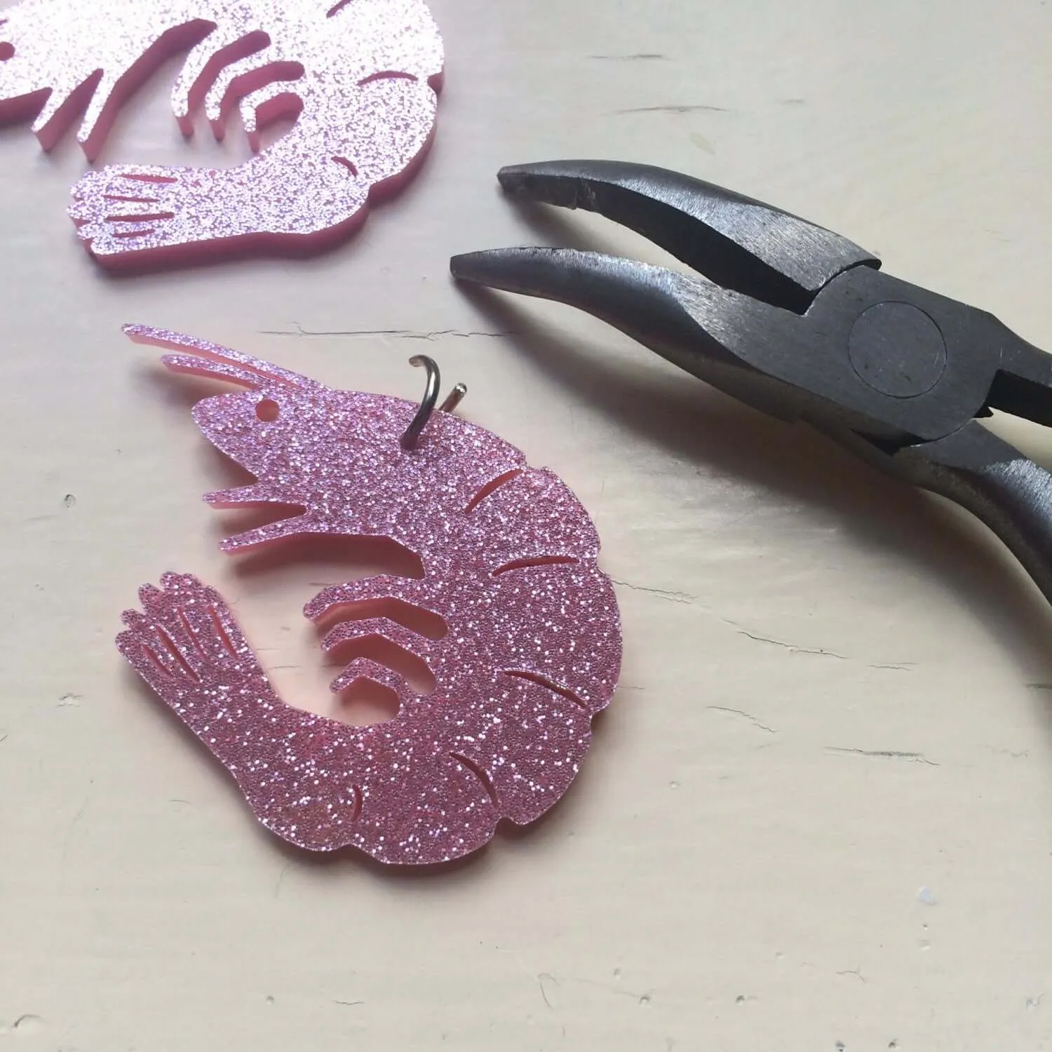 Prawn Dangles - 2 Pair