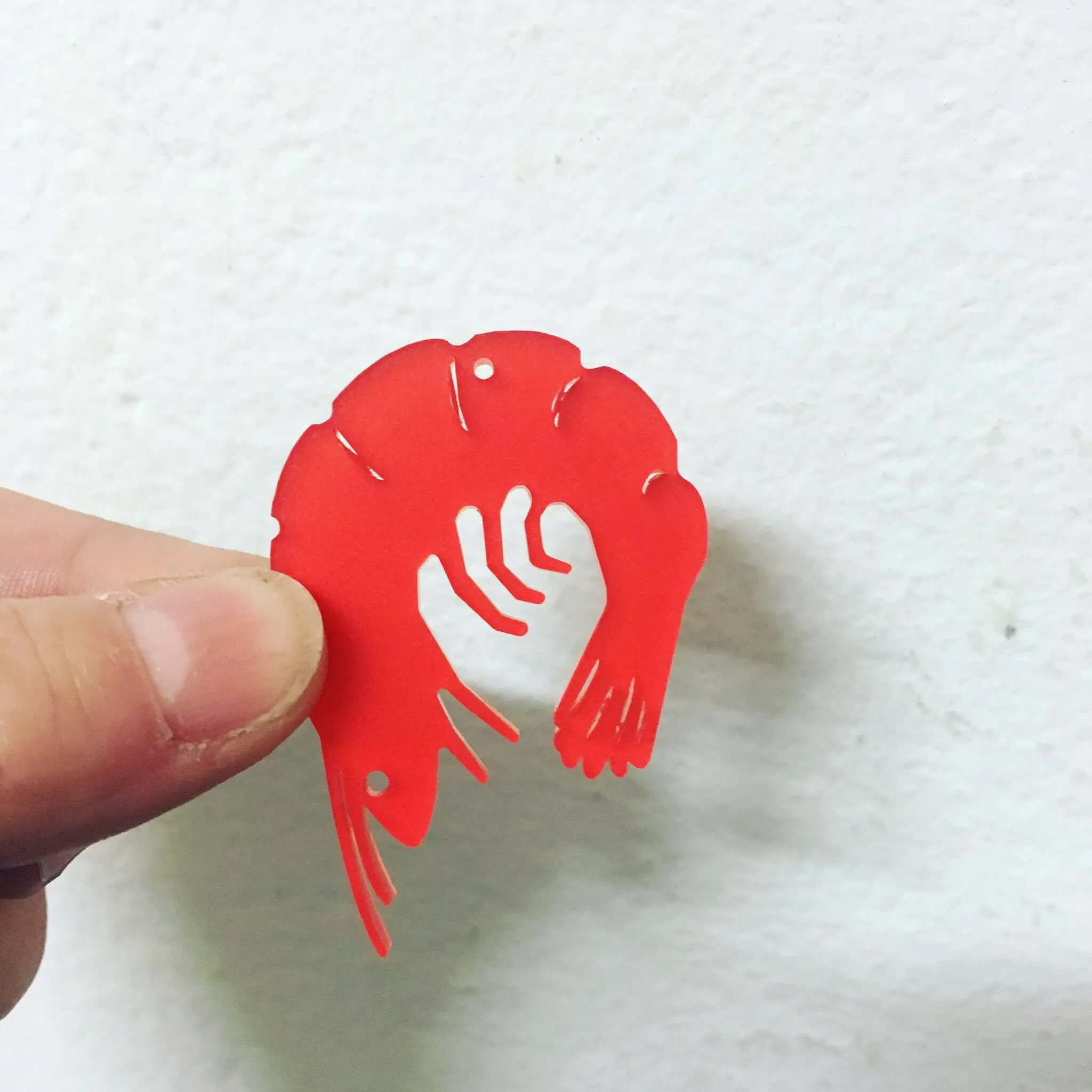Prawn Dangles - 2 Pair