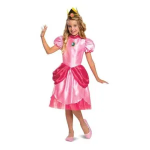 Princess Peach Classic (2020) Girls Costume