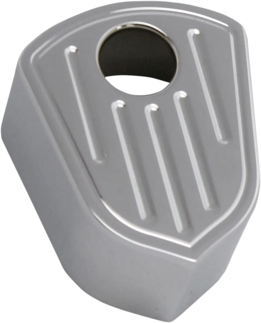 Pro-One Performance 908319 Ignition Switch Cover - Ball-Milled - Chrome