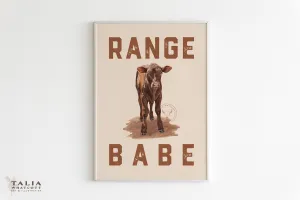 "Range Babe" Premium Matte Paper Art Print