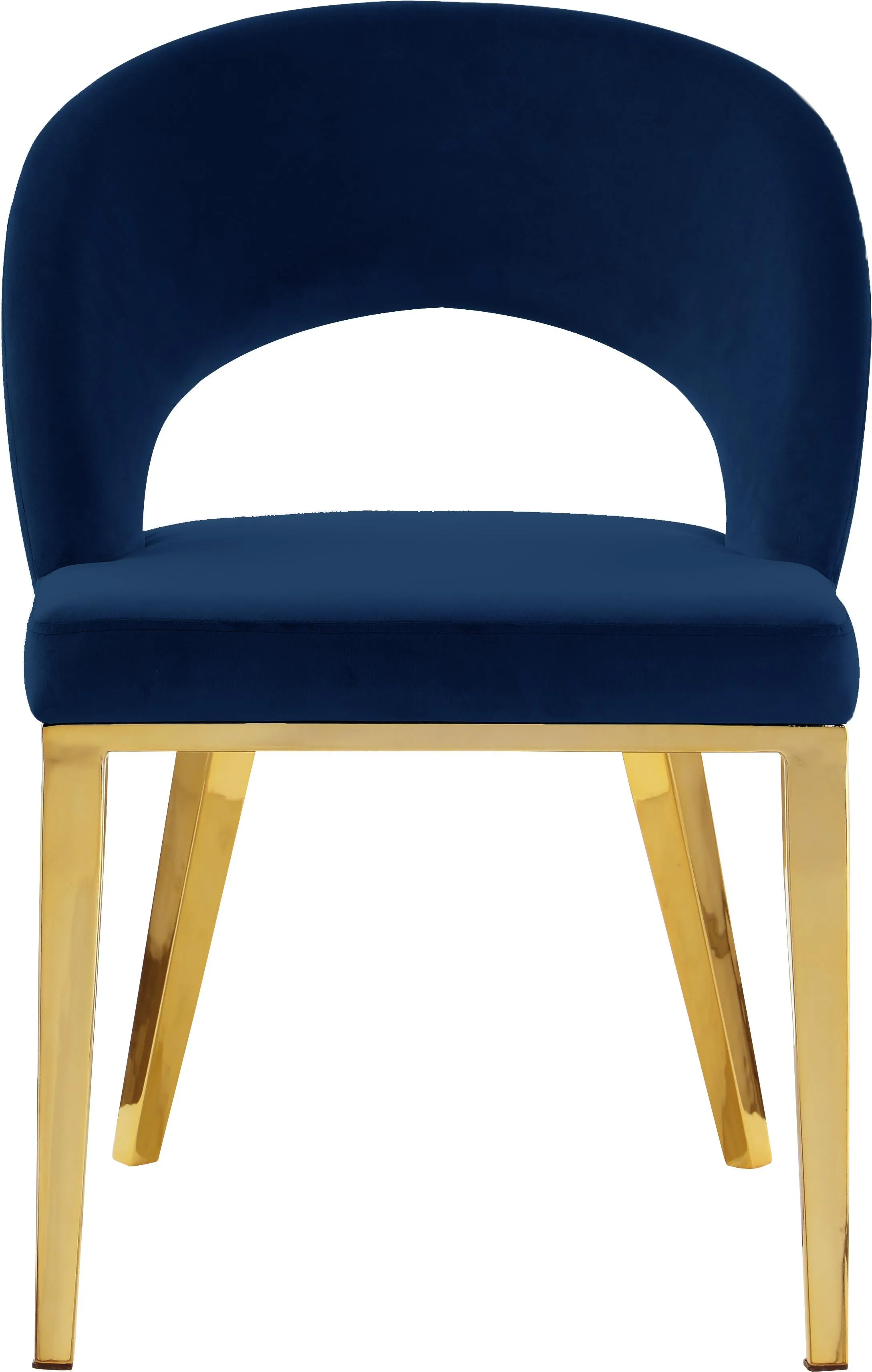 Roberto Navy Velvet Dining Chair