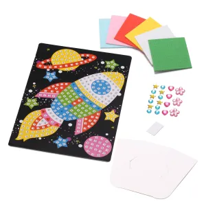 Rocket Mosaic Sticker Activity -Bulk Pack Of 20