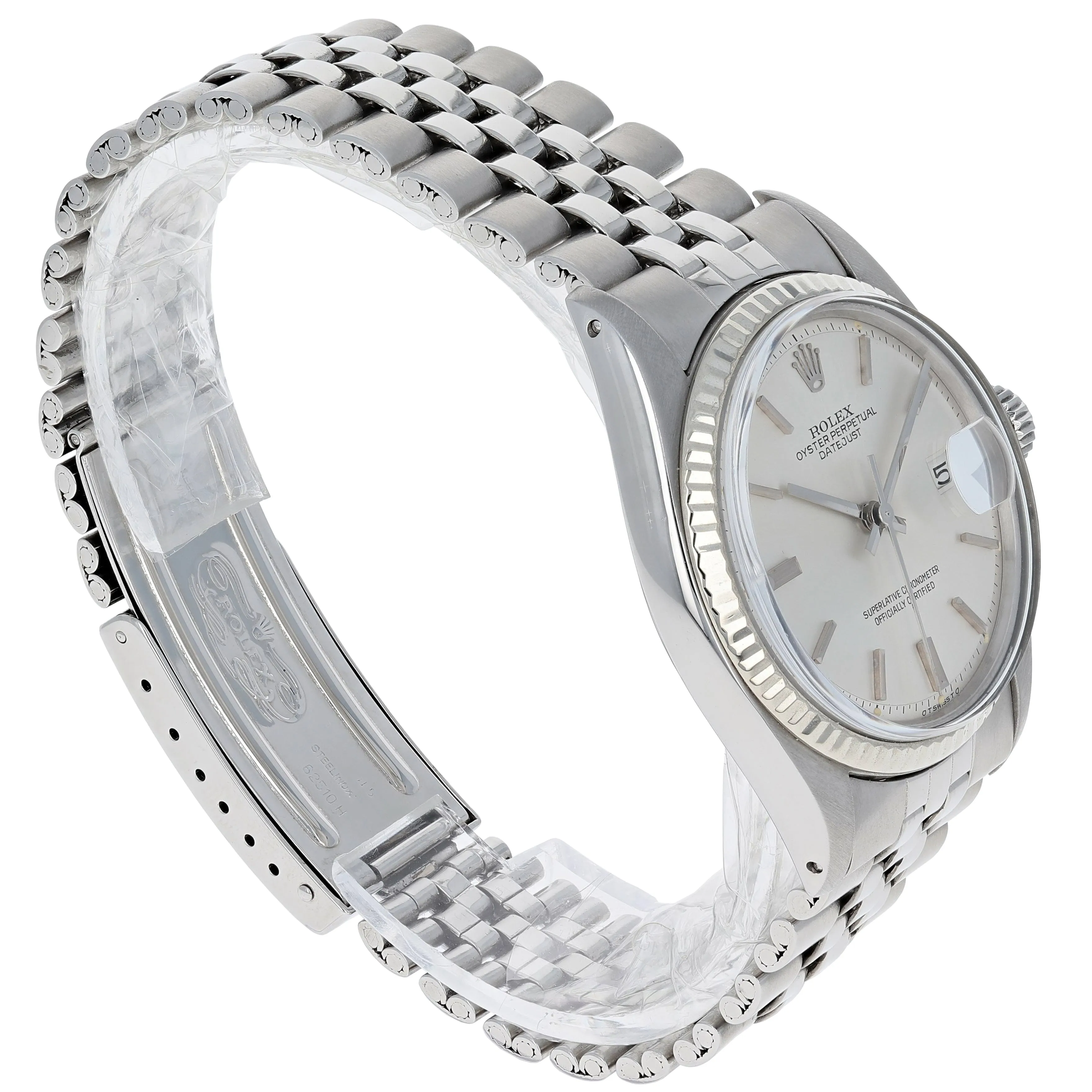 Rolex Datejust 1601 Sigma Dial Cal. 1575 Automatic c. 1977 Jubilee White Gold & Steel 36 mm