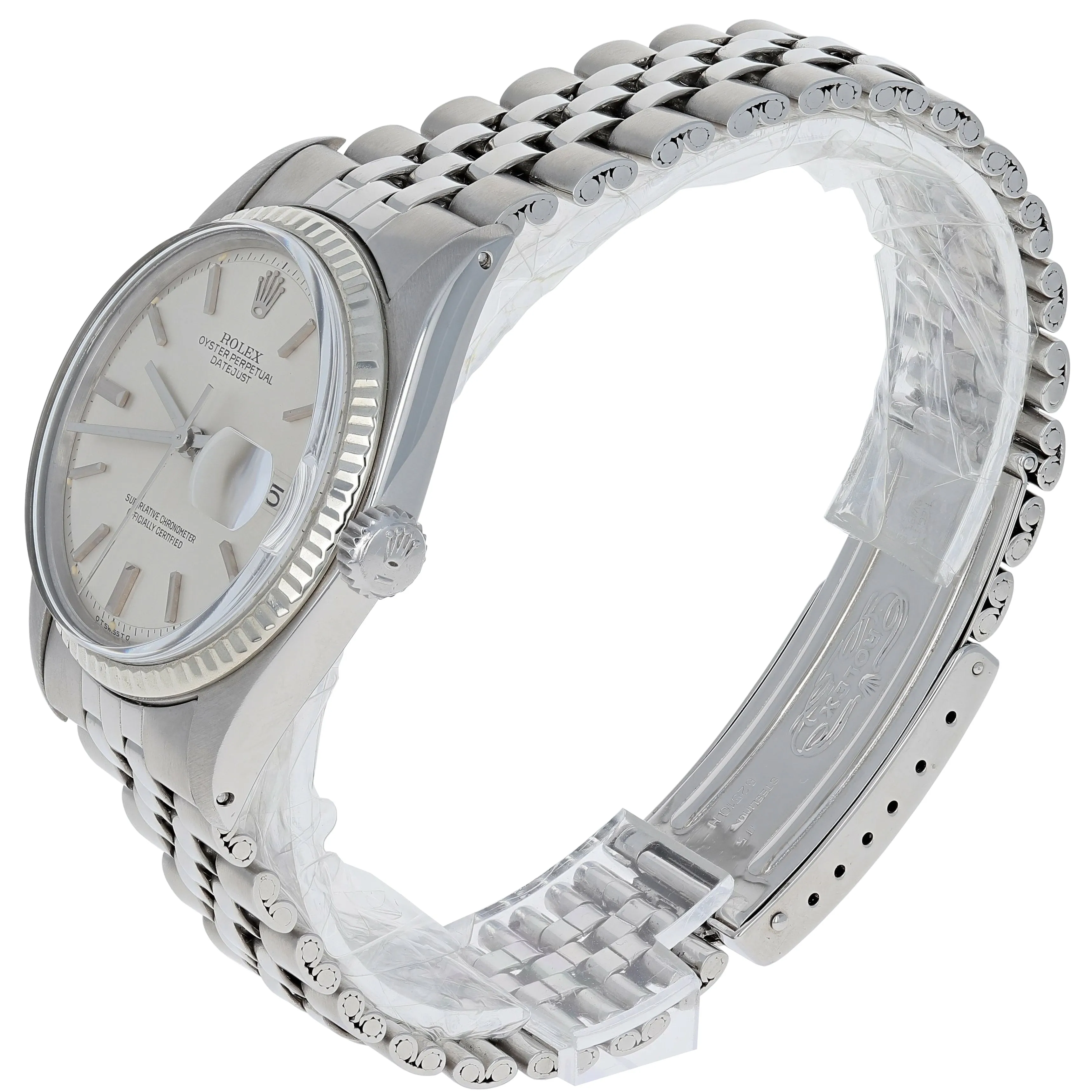 Rolex Datejust 1601 Sigma Dial Cal. 1575 Automatic c. 1977 Jubilee White Gold & Steel 36 mm