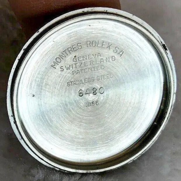 Rolex Oyster Precision Royal 6480 Manual Cal 1210 c. 1942 Steel 34 mm