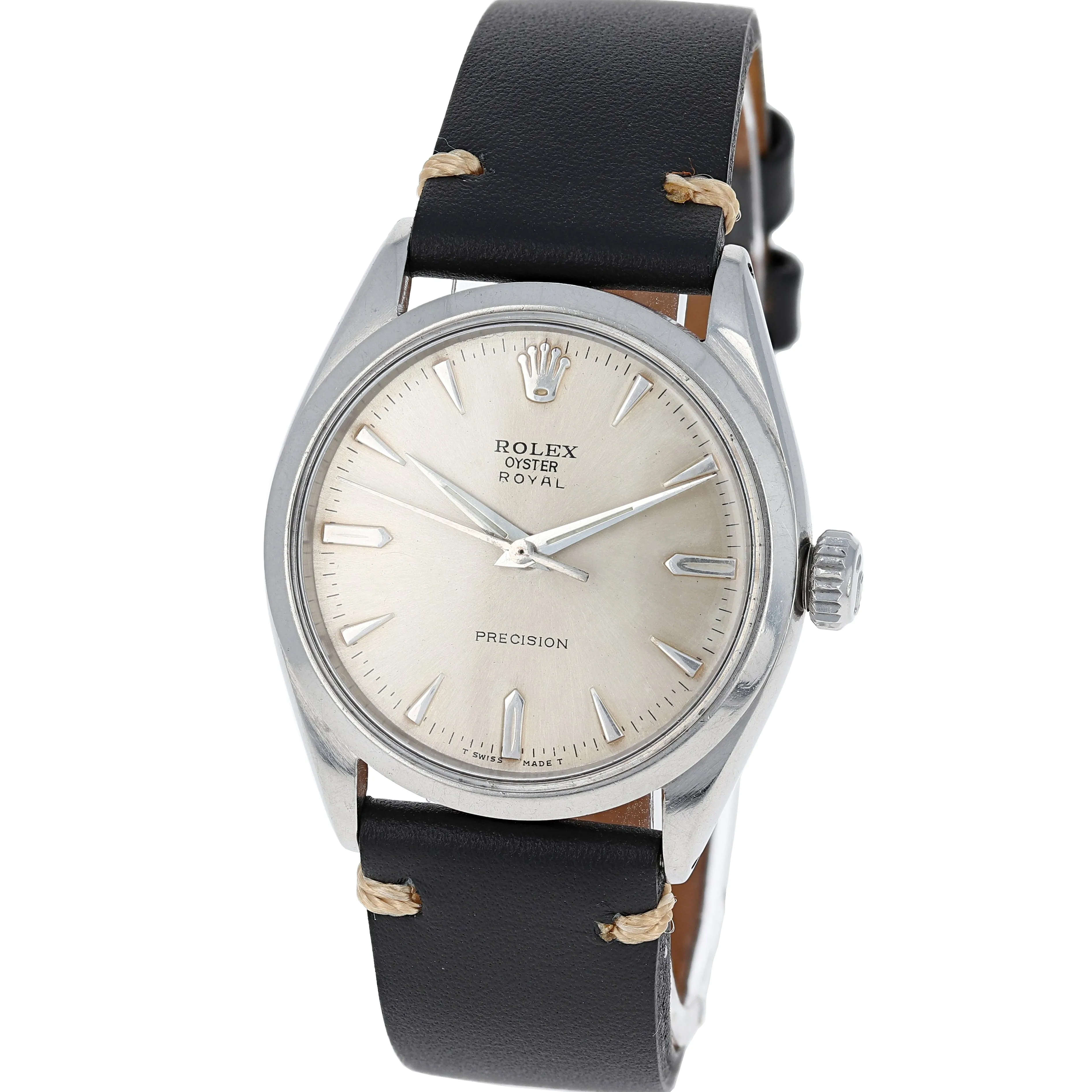 Rolex Oyster Precision Royal 6480 Manual Cal 1210 c. 1942 Steel 34 mm