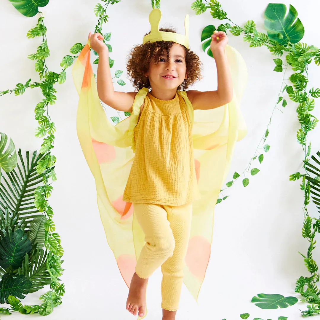 Sarah's Silks Costume - Yellow Butterfly