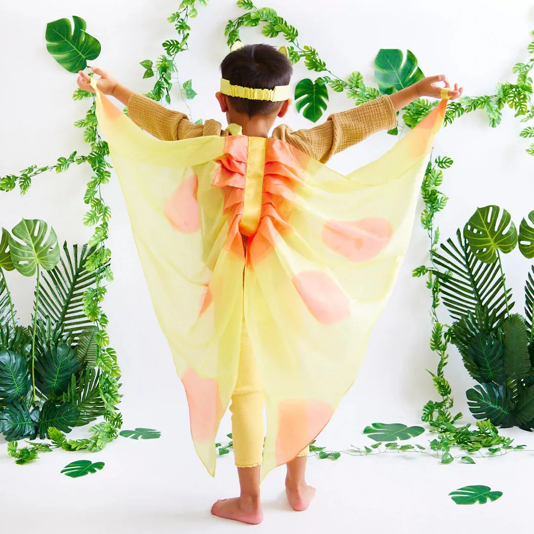 Sarah's Silks Costume - Yellow Butterfly