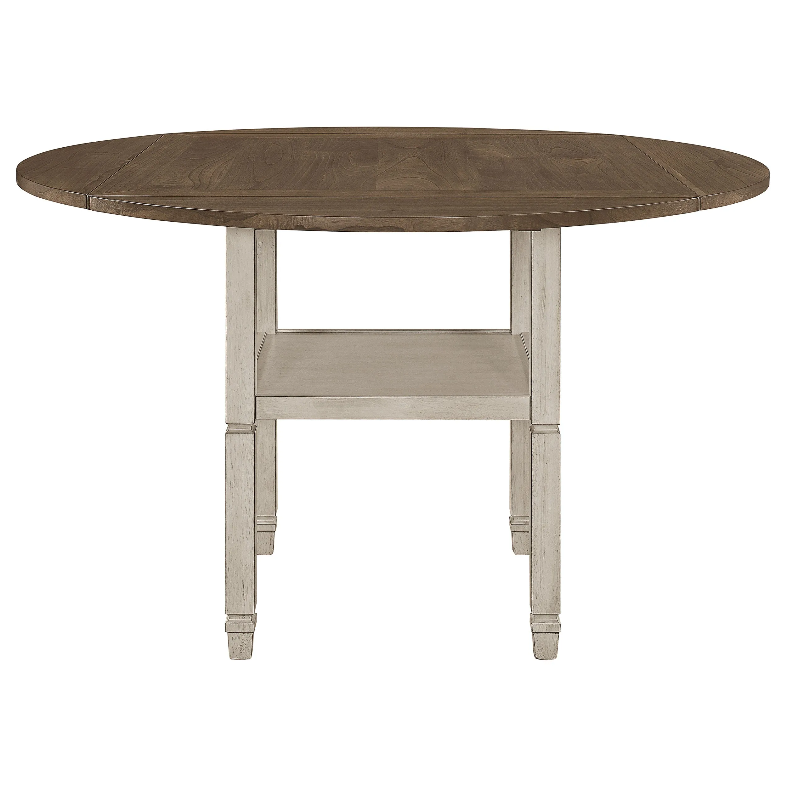 Sarasota 60-inch Extension Counter Dining Table Rustic Cream