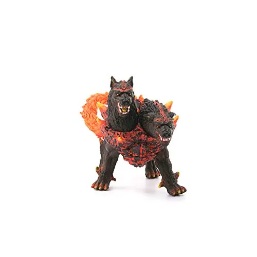Schleich Eldrador Creatures, Lava Monster Mythical Creatures Toys for Kids, Hellhound Action Figure, Ages 7 