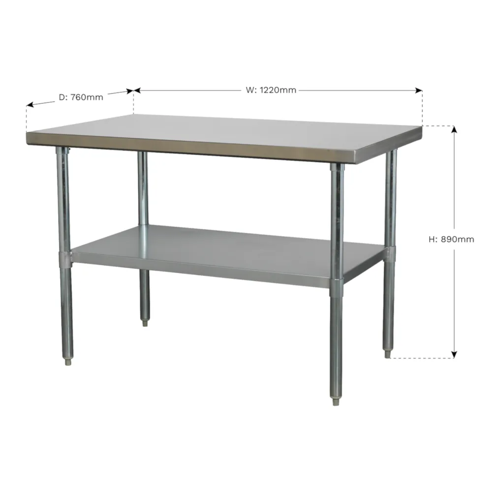 Sealey Stainless Steel Workbench 1.2m - B
