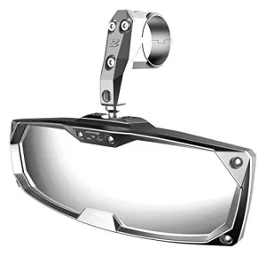 Seizmik 18025 Halo-RA CAST Rearview Mirror with Cast Aluminum Bezel for 2.0″ Round Tube Roll Over Protection System
