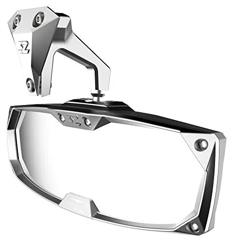 Seizmik 18027 Halo-RA CAST Rearview Mirror with Cast Aluminum Bezel for All Can-Am X3 Models