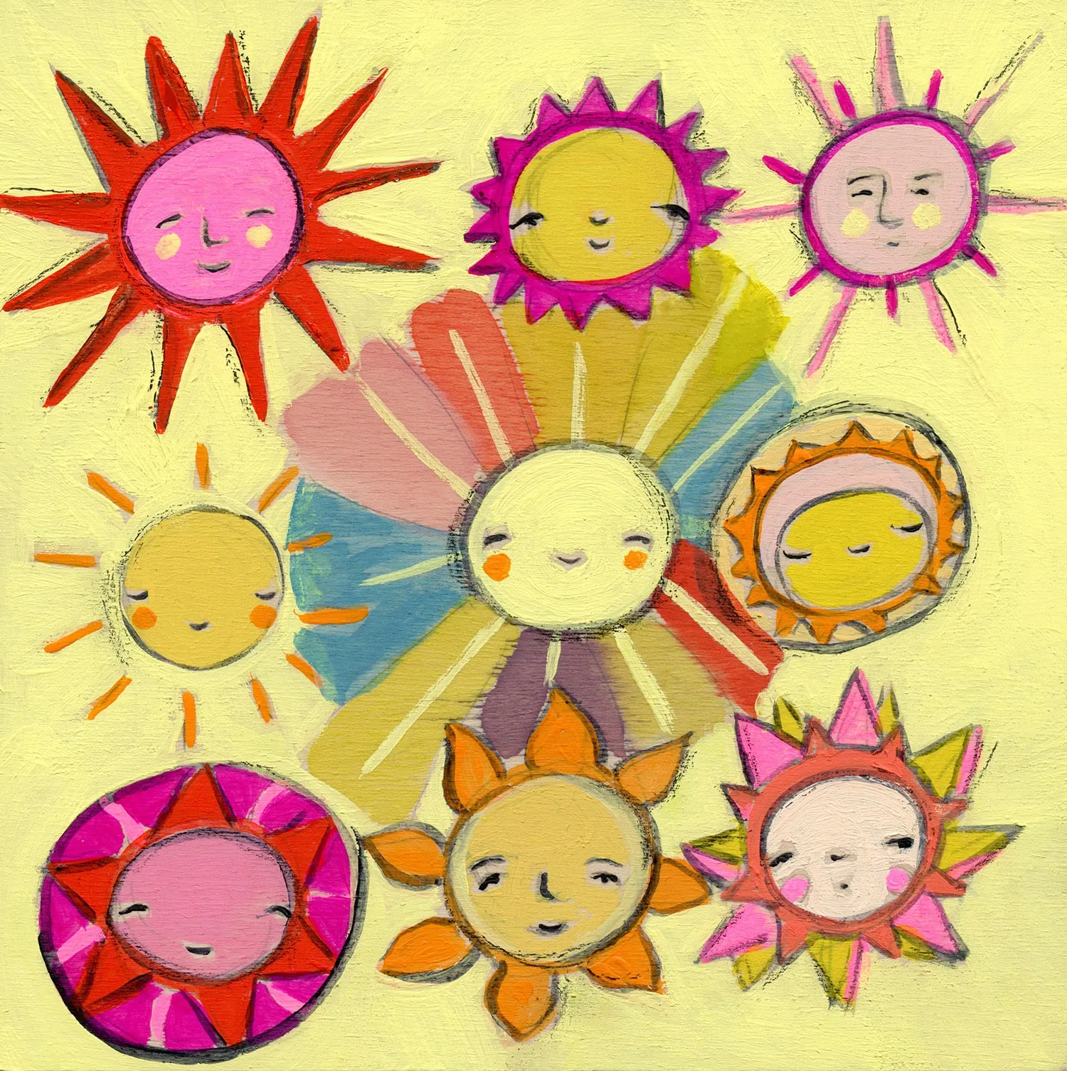 shine bright | print