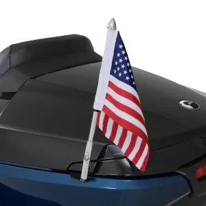 SHOW CHROME ACCESSORIES 41-203L Folding Flag Pole